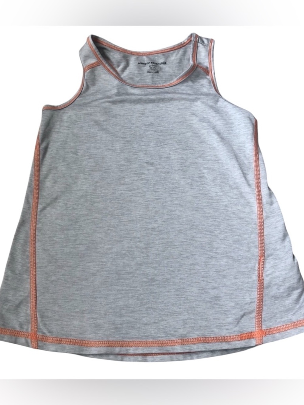 🎆🎇3for$9 Amazon Essential Girls active gray tank top- size Small 6/7